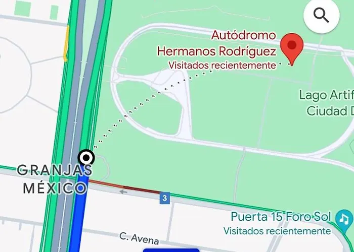 Departamento Estadio Gnp Antes Foro Sol, Autodromo Hermanos Rodríguez, Palacio De Deportes, Muy Cerca De Aeropuerto, Cdmx