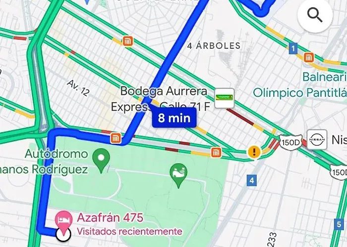 Apartamento Departamento Estadio Gnp Antes Foro Sol, Autodromo Hermanos Rodríguez, Palacio De Deportes, Muy Cerca De Aeropuerto, Cdmx *